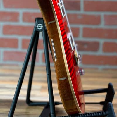 PRS Wood Library McCarty 594 Tremolo 10-Top Electric Guitar - Red Tiger image 13