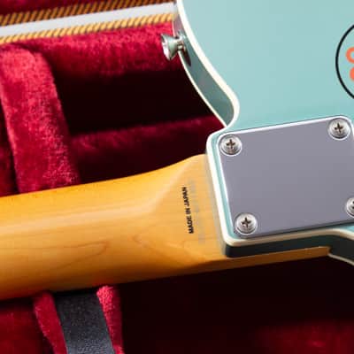 2014 Fender Japan MIJ TL62B ’62 Reissue Telecaster Custom Ocean Turquoise Metallic w/ Tweed HSC image 10