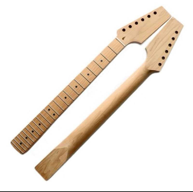 22 Fret/Tele/Roasted Maple Neck & Fret Board/Paddle Head Stock image 1