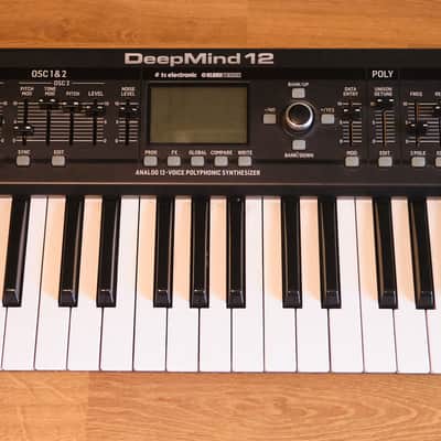 Behringer DeepMind 12 49-Key 12-Voice Polyphonic Analog Synth 2016 - Present - Black