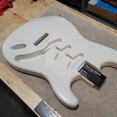 MJT Stratocaster Body 2022 - Relic Desert Sand image 2