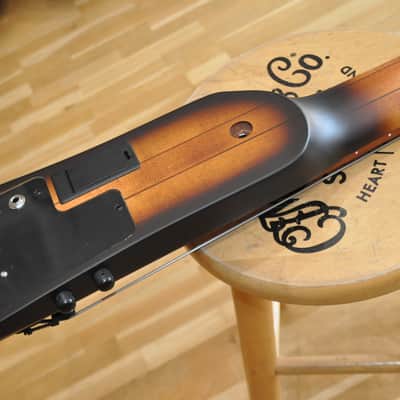 IBANEZ UB804 MOB Mahogany Oil Burst / 4-String Electric Upright Bass / UB804-MOB / I260303080 image 12