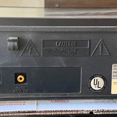 Denon DCM-350 5 Disc CD Player Changer w/ Remote; Tested SEE VIDEO image 6