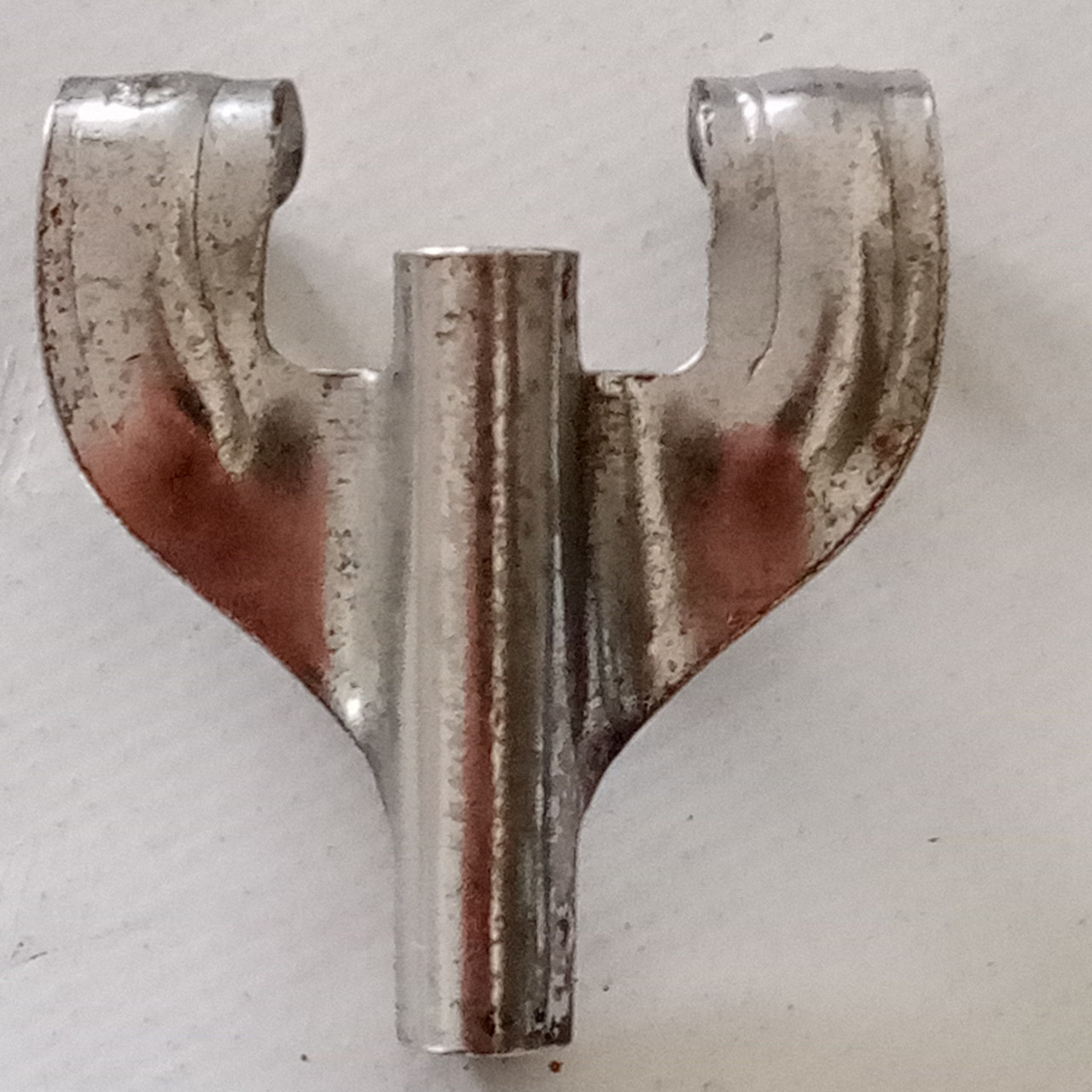 Gretsch 1+ Bass/Snare Drum T-Rod Claw Round Badge Chrome Broadkaster Vintage 50s — main photograph