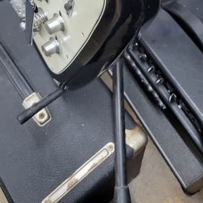 1960's Teisco Del Ray EV-2T Californian electric guitar, BLACK, Japan, Vox image 6