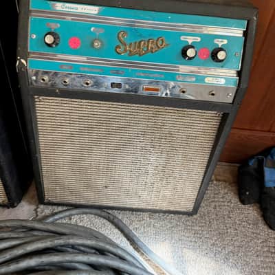 Supro 60s guitar amp-rare 60s image 1