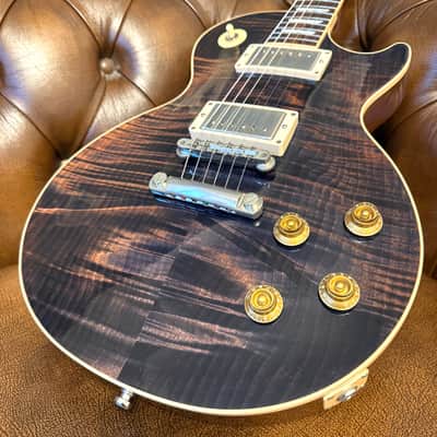 2005 Gibson Custom Shop Class 5 Les Paul - Trans Black image 2