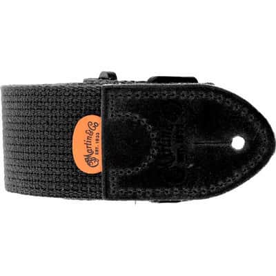 Martin A0104 Courroie Tissu et renforts cuir, Noire image 1
