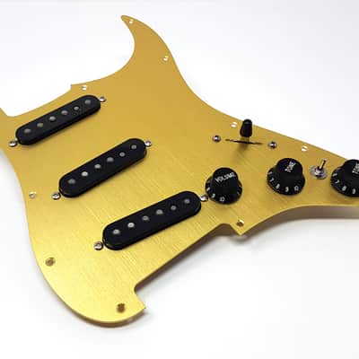 Carparelli 9-Way Strat Wiring Mod – Fully Loaded Pickguard, Vintage Single Coils, CTS Pots image 6