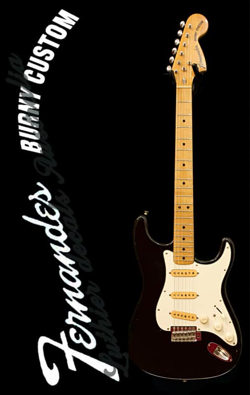 Fernandes Burny Custom FST-70 All Original MIJ Strat-Style with