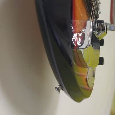 Teisco ET 230 Sharkfin 1967 Sunburst finish Excellent condition image 8