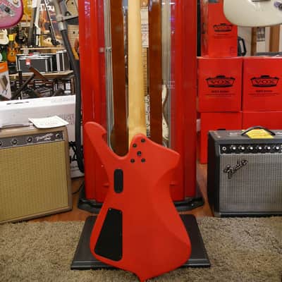 Ibanez Iceman ICB010 custom red image 4