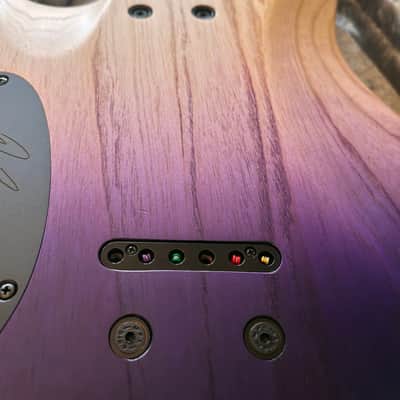 Mayones Duvell Q6 John Browne Signature Winter Heather 2018 Poland w/ Bare Knuckle Pickups, COA & Case image 8