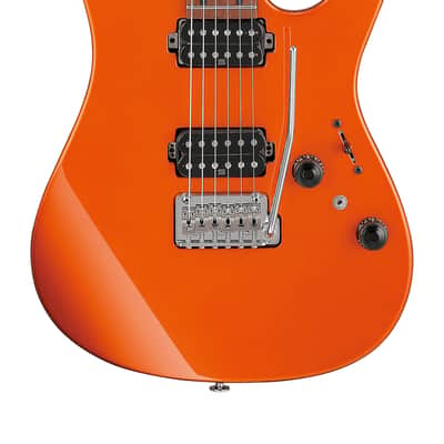 Ibanez AZ2402ROM AZ Prestige Roadster Orange Metallic w/case image 2