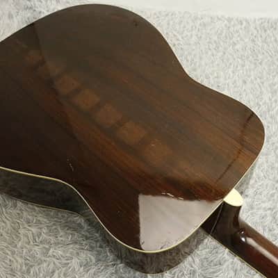 Rare Vintage 1975 made Black Label Yamaha FG-300J Black Label Acoustic Guitar Made in Japan image 14