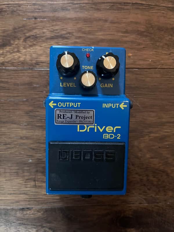 Analogman Boss BD-2 Blues Driver with Mod 2010s - Blue