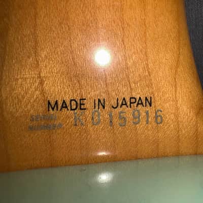 Fender 1962 Stratocaster Reissue ST62 1990 - Sonic Blue MIJ Fujigen image 2