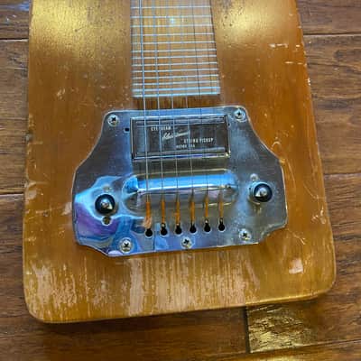 Electromuse 6 string Lap Steel Eye Beam Pickup with case image 3