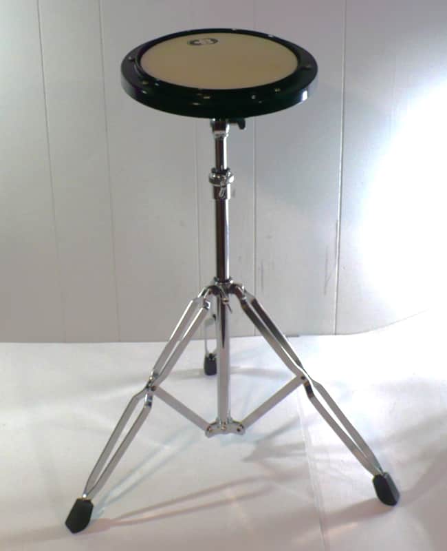CB Percussion 8" Practice Pad - Tunable Head w/ Stand image 1