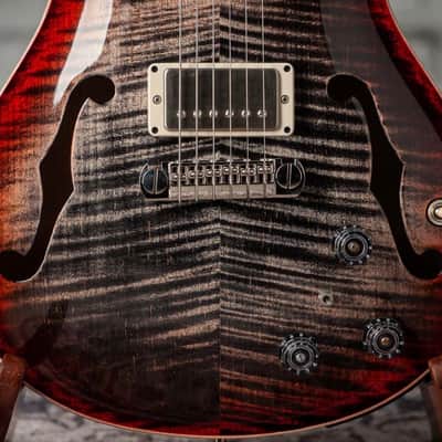 PRS Hollowbody II Piezo 2021 2021 - Charcoal Cherry Burst Bild 5