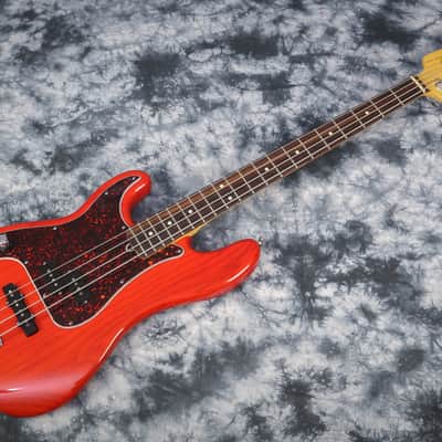 Fender Precision Bass Hot Rod Sunset Orange 1999 Left Handed image 10