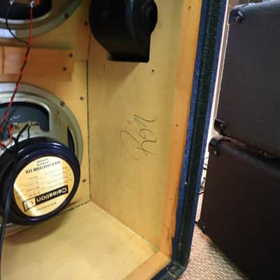 Vintage Marshall 4x12 1970's era Rola Cabinet Slant Cab England image 19