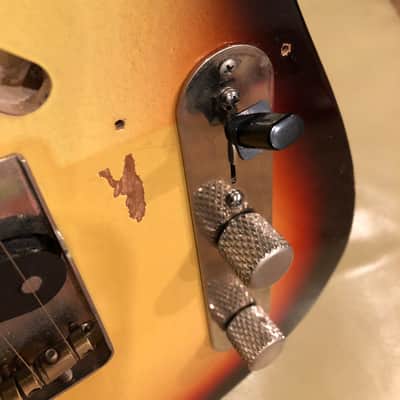 Custom RS Guitarworks Body Double Cut  Telecaster 2018 3 tone Sunburst image 8