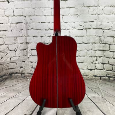 Takamine GD-30CE 12 Acoustic/Electric 12-String Guitar – Wine Red image 6