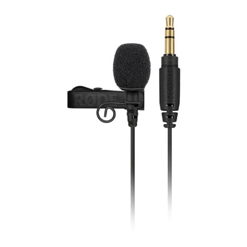 Rode Lavalier GO Professional-Grade Wearable Microphone (Black) image 1