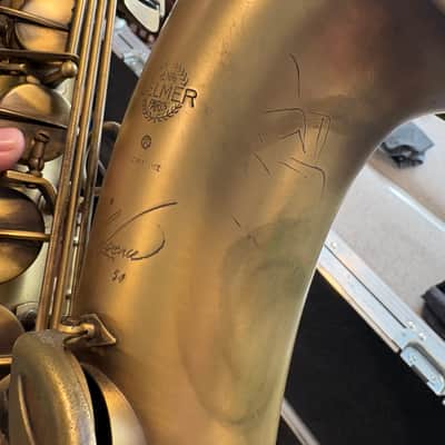 Henri SELMER Paris Reference 54 Tenor Saxophone #546237 Matte Vintage image 7