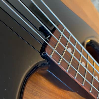 ONE DAY SALE Aria Pro II  RSB Deluxe Bass 1984 Black Made in Japan John Taylor / Cliff Burton image 10