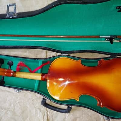 Bestler 4/4 Violin with Hard Case & Bow, very good condition image 10