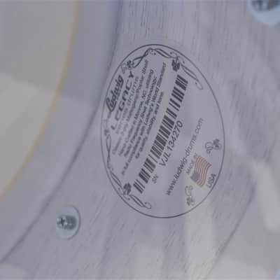 Ludwig LS9081Q 14x5.5 Jazz Fest - Sky Blue Pearl image 3