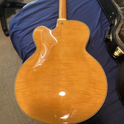D’Angelico Excel EXL1 Mid 2010’s spruce amber gold top (with original hardcase) image 3