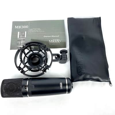 Miktek MK300 Large-Diaphragm FET Condenser Microphone 2021 Black image 7