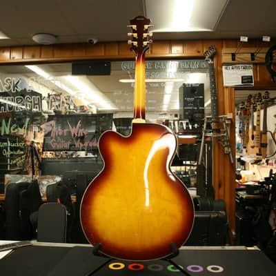 Aria Pro II FA-70 Jazz Hollowbody Archtop in 3 Color Sunburst image 8