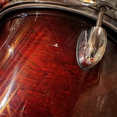 Gretsch Catalina Maple Square Badge 7x10" Rack Tom 2015 - Present - Deep Cherry Burst image 8