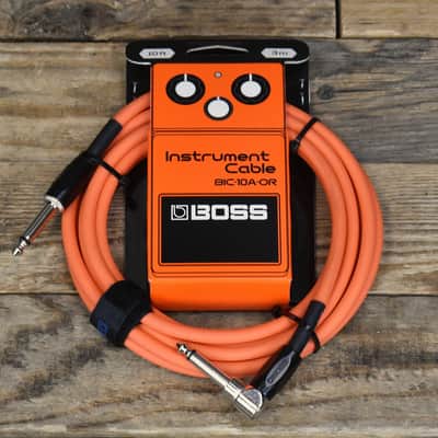 Boss BIC-10A-OR Instrument Cable - Orange image 1