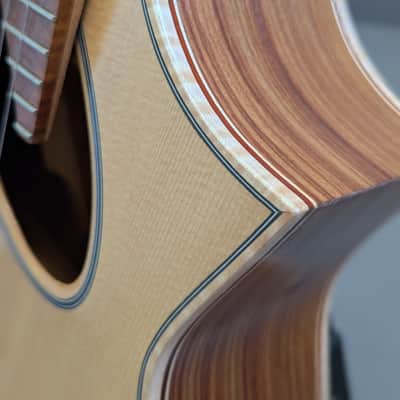 Paul McEvoy Guitars 'Dali' 7 String Multiscale Nylon String Classical Guitar 2024 - Sitka/Pau Rosa image 10