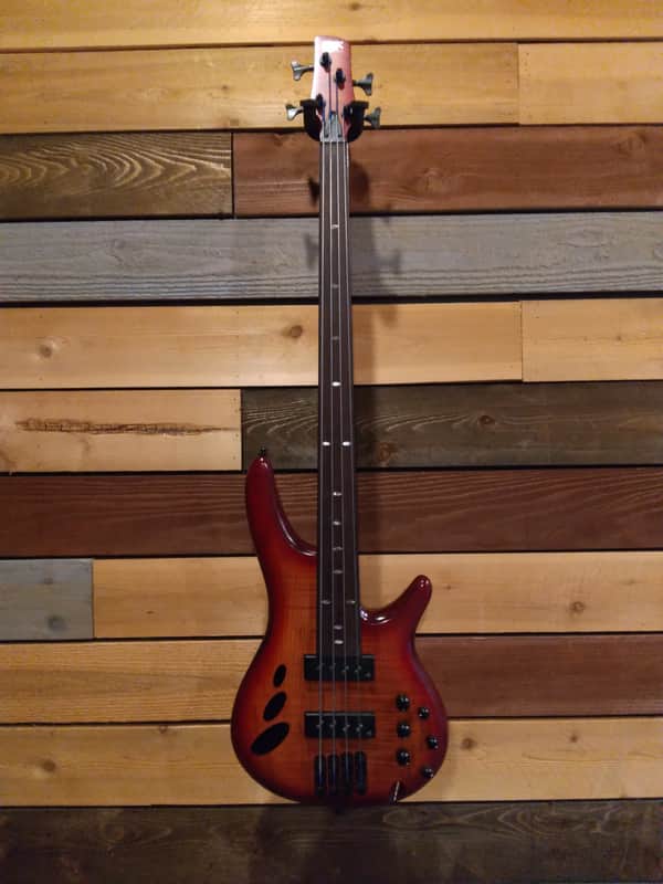 Ibanez - SRD900F | Workshop Series Fretless 4 String Bass / Brown Topaz Burst Low Gloss image 1