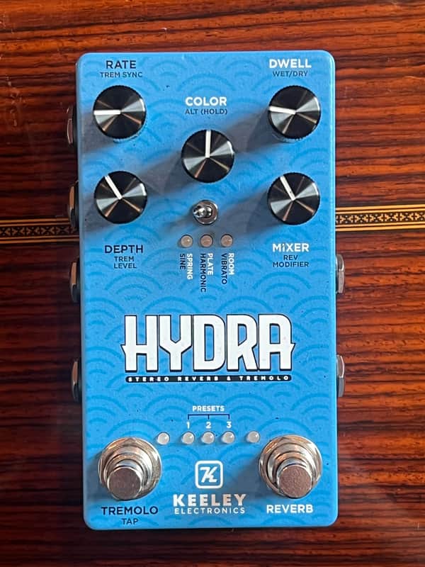 Keeley Hydra Stereo Reverb & Tremolo