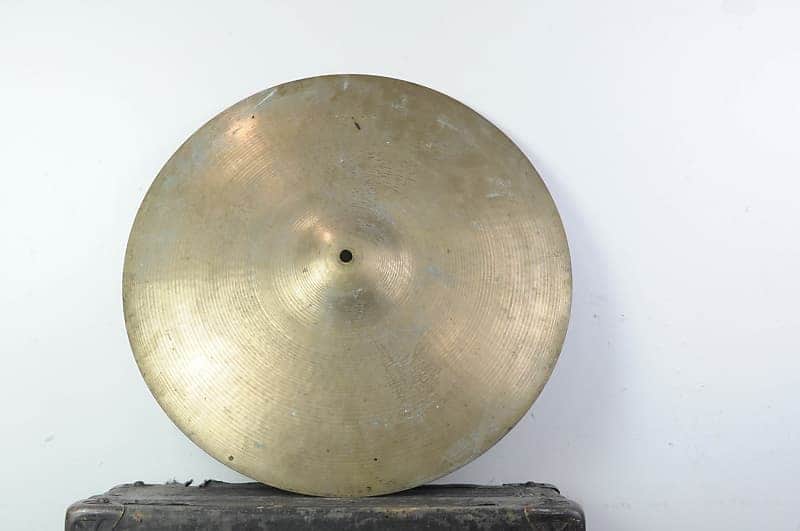 1970s Zildjian A 18" Crash Cymbal 1614g image 1