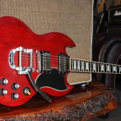 Burny Super Grade SG Cherry 🍒 | Reverb Brazil