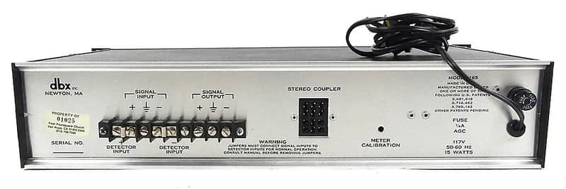 dbx 165 Over Easy Compressor / Limiter image 2
