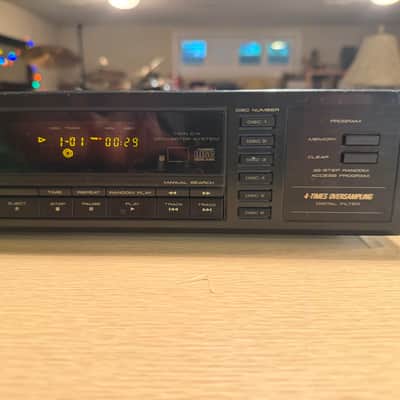 Vtg Serviced Pioneer PD-M501 6 Disc CD Changer Player Black Pulseflow Japan Rare image 5