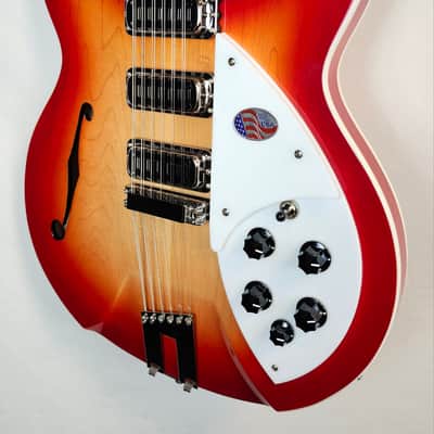 Rickenbacker 1993Plus Fire Glo, 12-String, 3X Toaster Pups, Stereo, w/HSC 2026 image 7