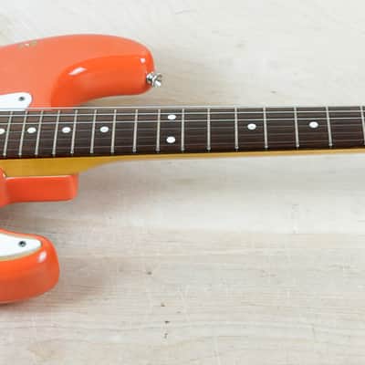 Squier SST JV Stratocaster MIJ 1983 Fiesta Red Vintage Fender Japan Fujigen w/ Bag image 2