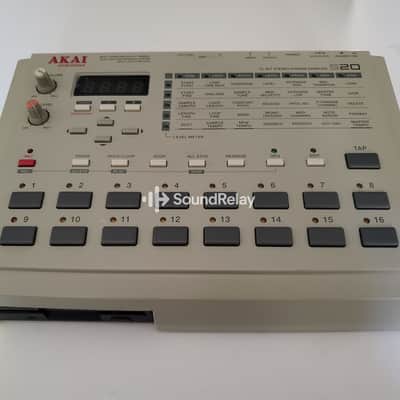 Akai S20 - Vintage Phrase Sampler - 5MB RAM Upgrade - Manual Included - Tested image 2