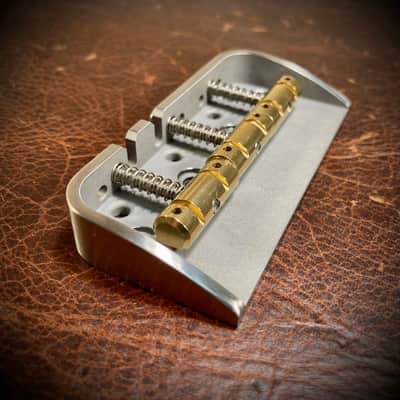 Van Dyke-Harms Telecaster B/G Bender Half-Bridge and Compensated Saddle Set 2024 - Stainless Steel image 1