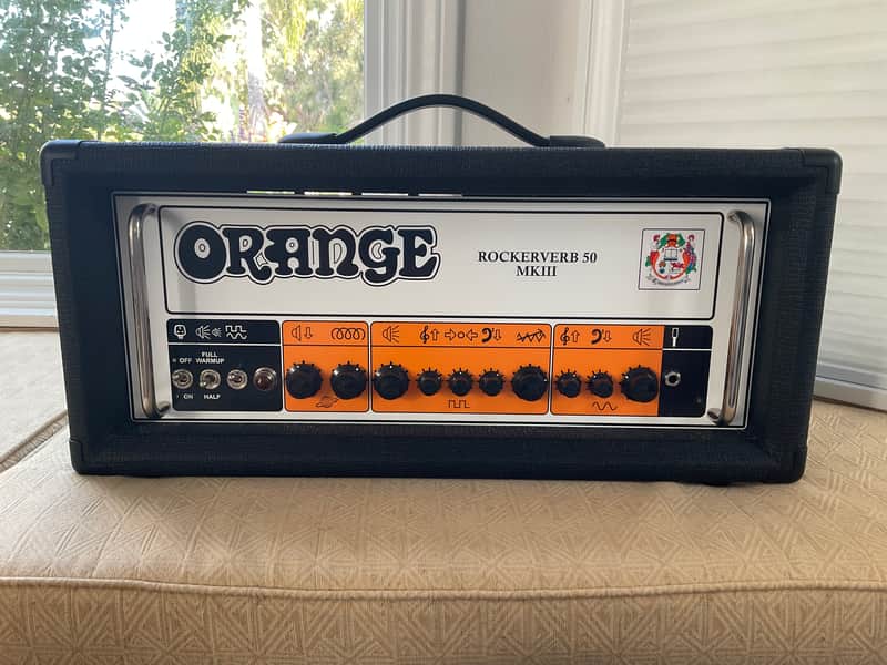 Orange Rockerverb 50 MK III 2-Channel 50-Watt Guitar Amp Head 2014 - Present - Black